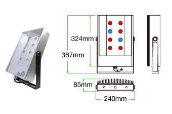 植物生長照明燈F02T100
