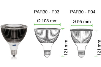PAR30投射燈(IP68)-E26 / 27