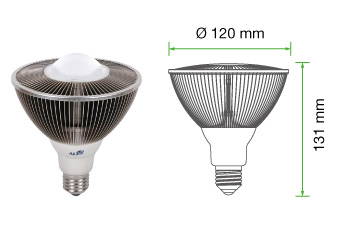 PAR38投射燈(IP68)-E26 / 27